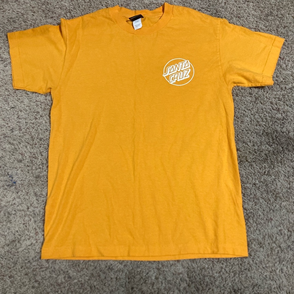 SANTA CRUZ YELLOW T-SHIRT